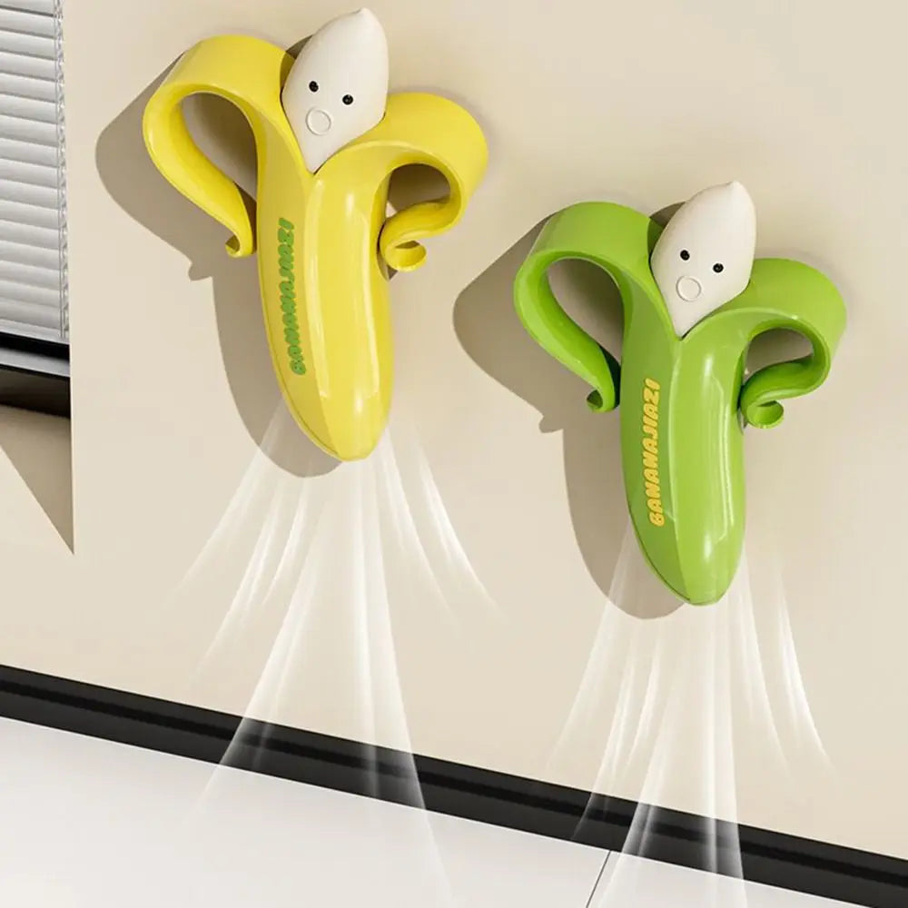 Cute Banana 2-in-1 Hair Cleaning Clip with Drainage Hole Bathroom Cleaning Clip Richie's