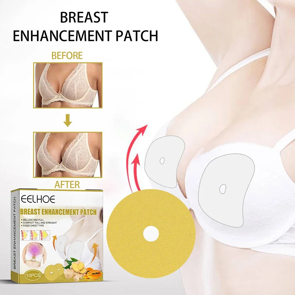 Eelhoe Ginger Papaya Breast Firming Patches 10/20/30 Pcs Breast Firming Patches Richie's