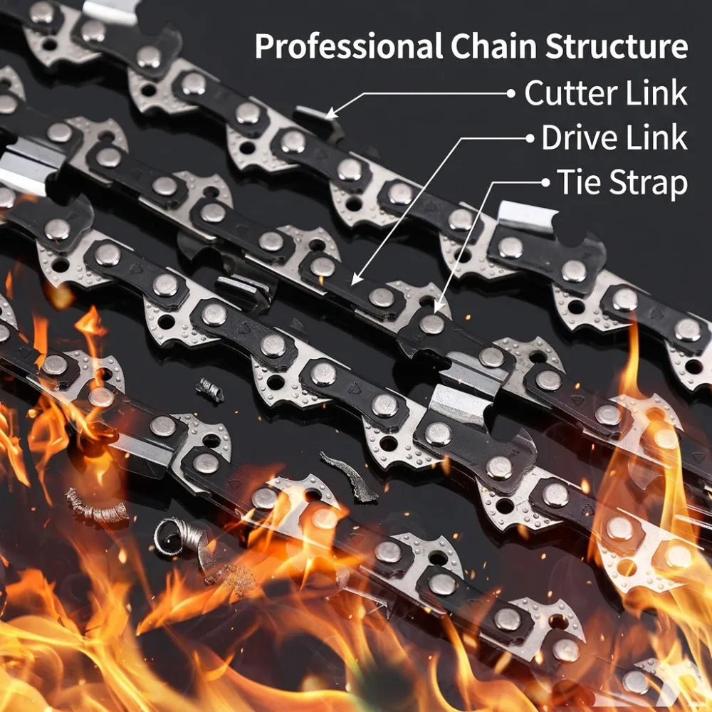 Chainsaw Chain 3/8 Pitch 10–18 Inch | 40–64 Drive Links Chainsaw Chain Richie's