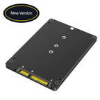 M.2 NGFF to 2.5" SATA Enclosure B&M Key Adapter 7mm Case SSD Drive Adapter Richie's