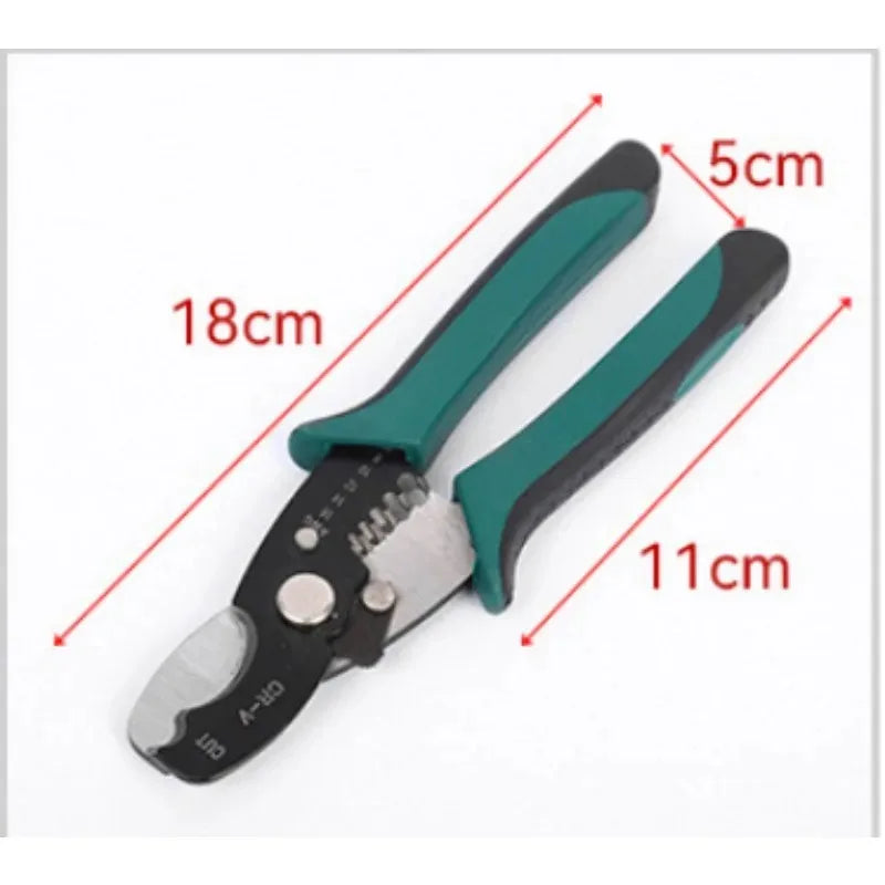 TOTNEND 8-Inch Wire Stripper & Cable Cutter Pliers 1.6–4mm Wire Stripper Pliers Richie's