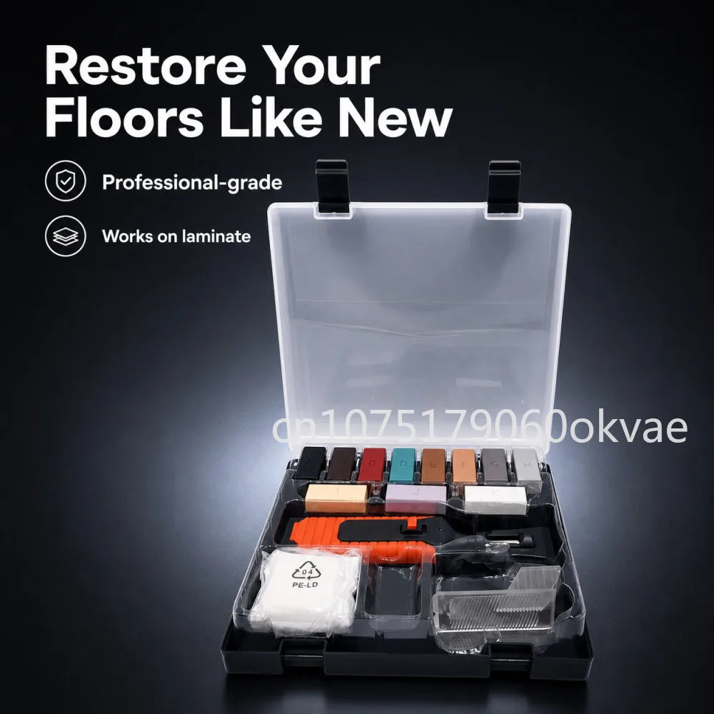 Ceramic Tile & Floor Repair Kit – 11 Wax Blocks + Tools Floor Repair Kit Richie's