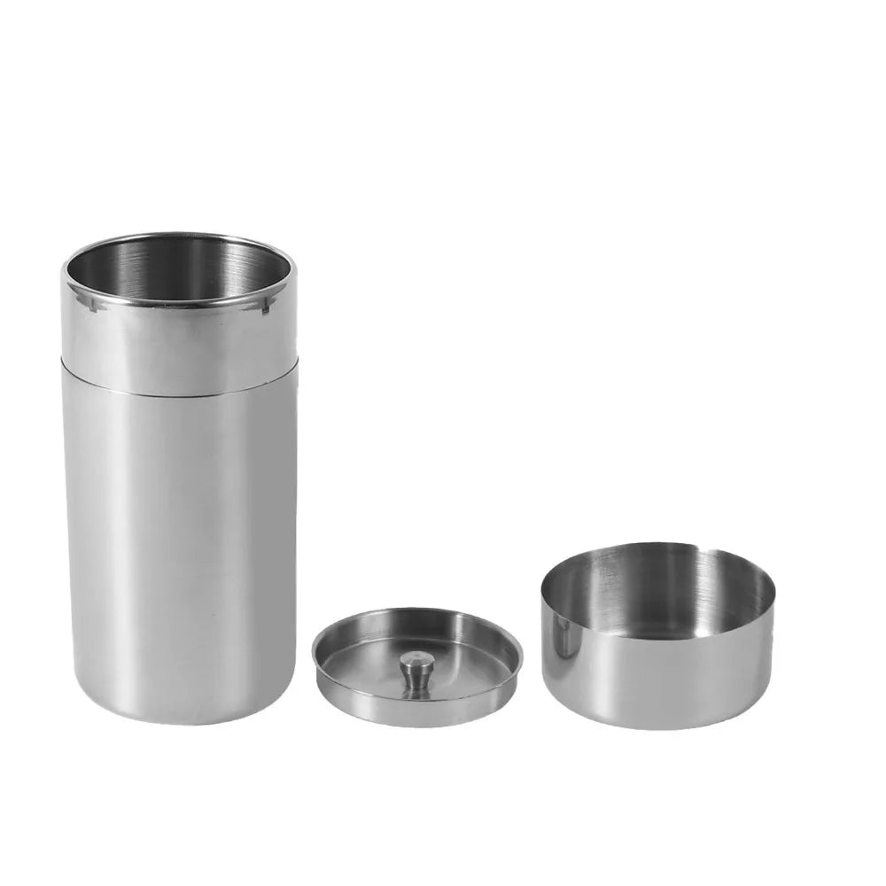 Stainless Steel Tea Canister with Seal Lid | Kitchen Storage Tin Kitchen Storage Canister Richie's L