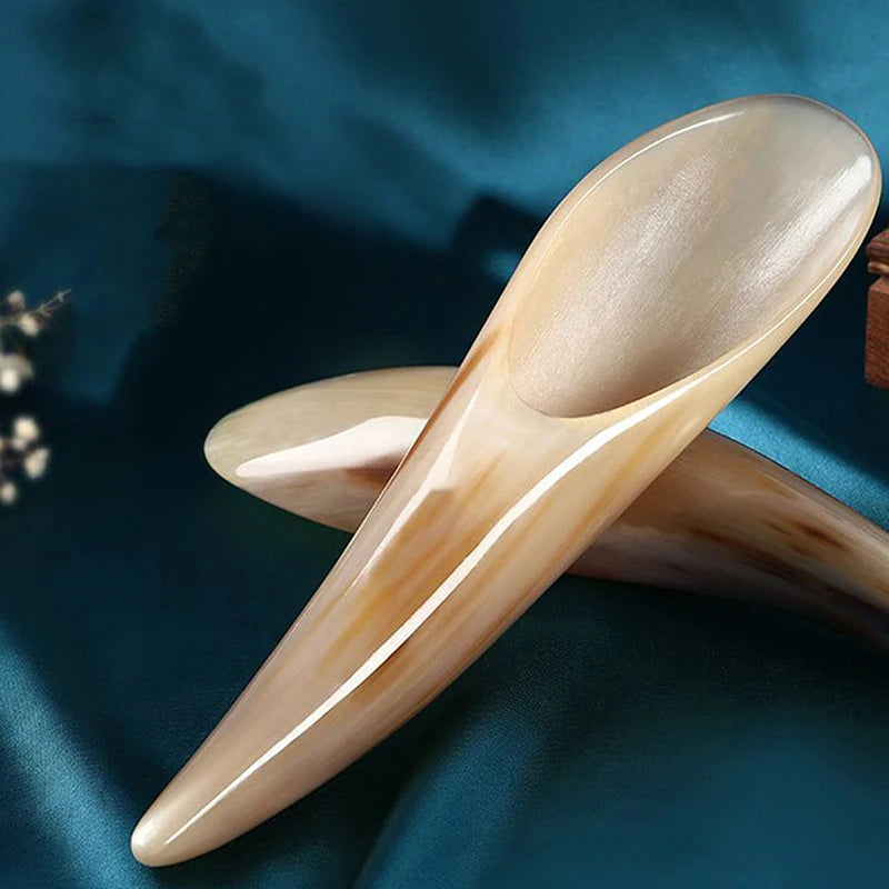 Natural Buffalo Horn Gua Sha Massage Tool – Face & Body Gua Sha Massage Tool Richie's