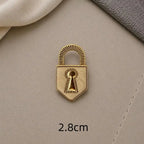 Eye-Shaped Shank Button – Creative Alloy Sweater Accessory Shank Button Richie's A21