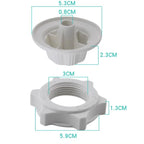 Electric Fan Nut Set – ABS Mesh Cover Lock Screw Replacement Fan Replacement Parts Richie's