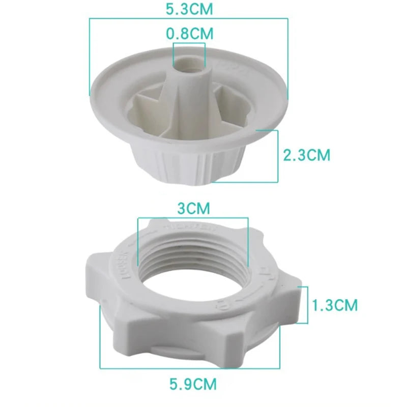 Electric Fan Nut Set – ABS Mesh Cover Lock Screw Replacement Fan Replacement Parts Richie's