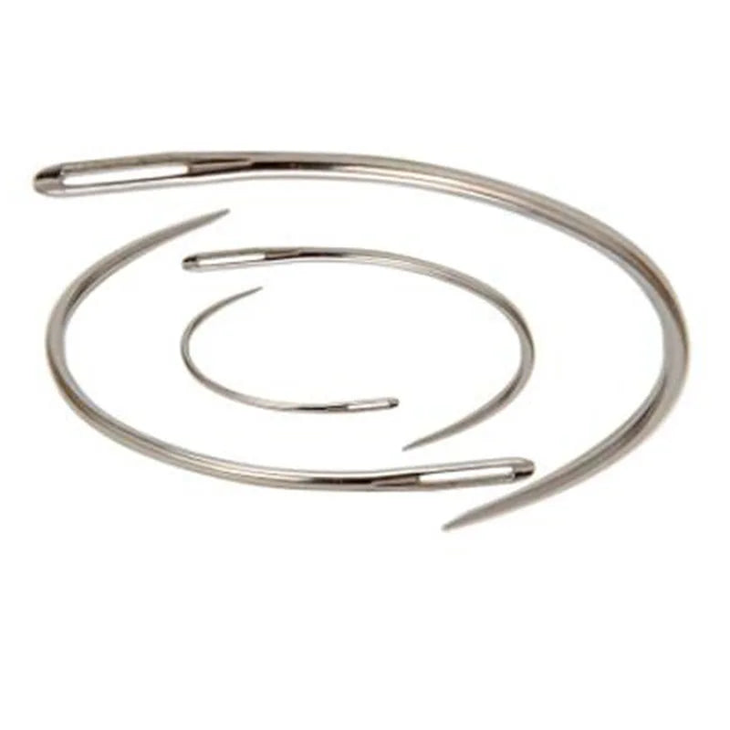 4Pcs Curved Leather Sewing Needles C-Type Shoe Repair Set Leather Sewing Needles Richie's