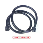 1.5M Black PVC Replacement Garden Hose for Sprayers & Watering Garden Replacement Hose Richie's