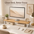 Monitor Riser with Keyboard Organizer & Desktop Storage Shelf Monitor Riser Stand Richie's Default Title