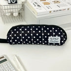 Aesthetic Polka Dot Pencil Case – Korean Style Stationery Pouch Pencil Case Pouch Richie's A6