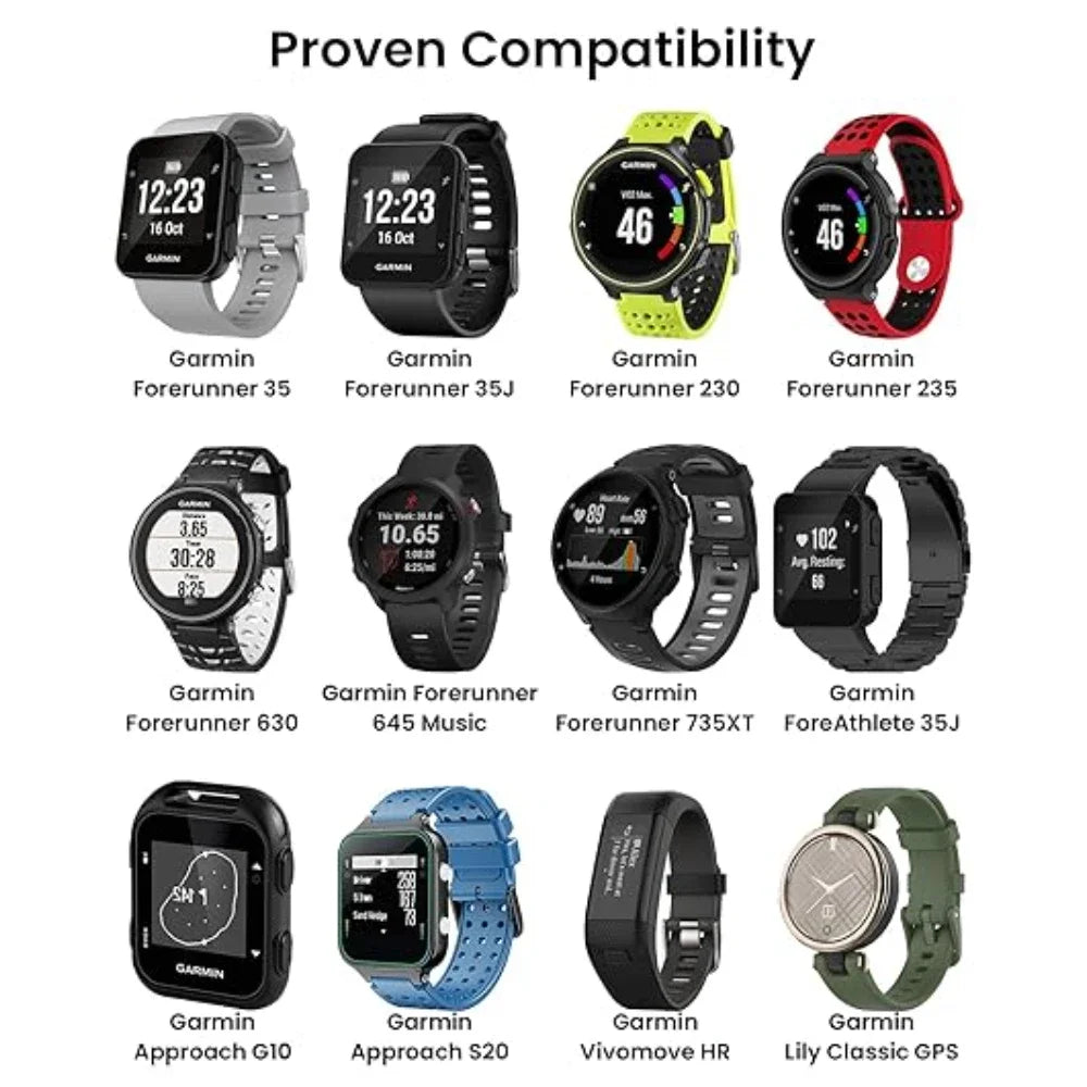 Garmin Forerunner 235 735XT 645 Replacement Charging Clip Cable Smartwatch Charging Cable Richie's