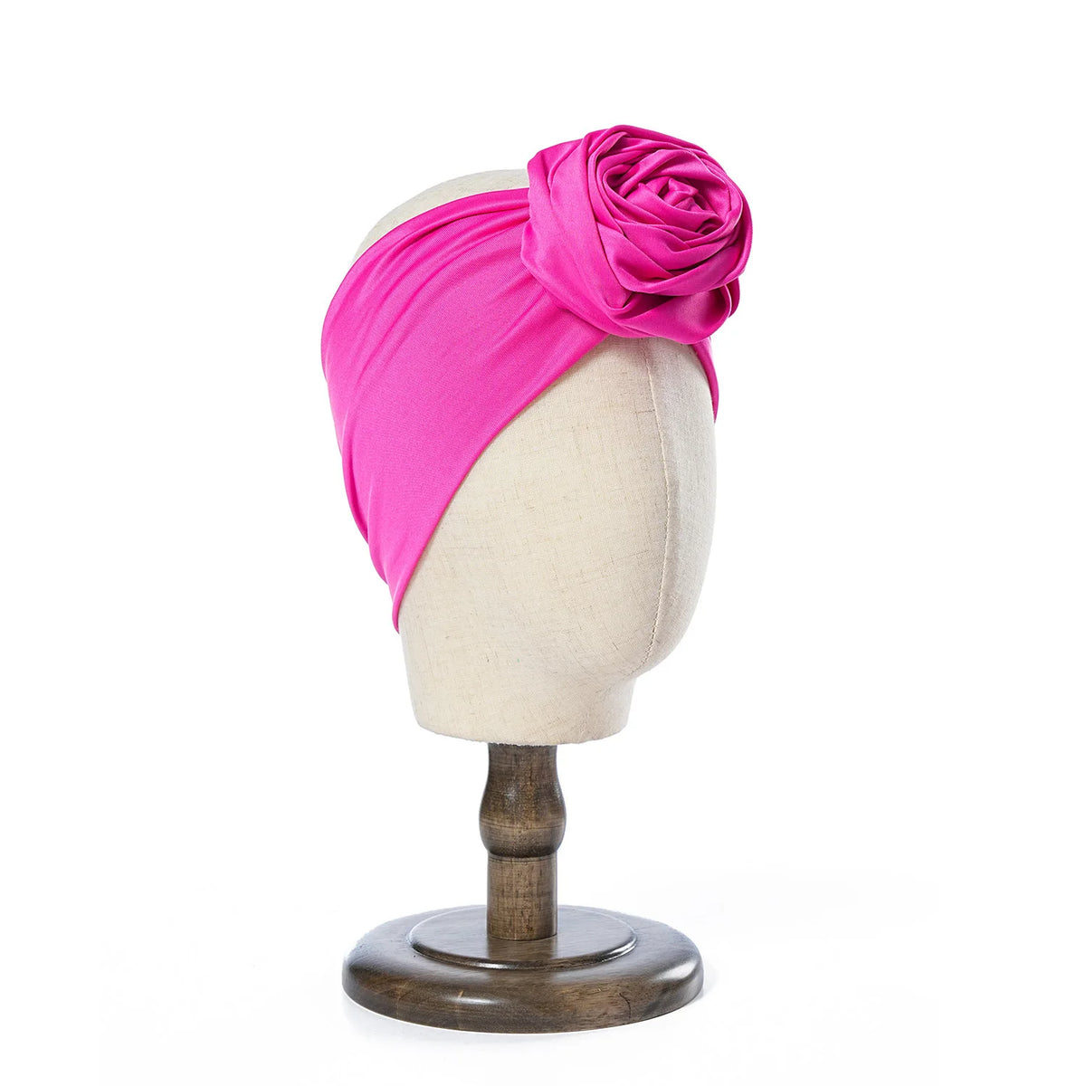 Women's Turban Head Wrap Hijab Cap with 3D Rose Flower Turban Head Wrap Richie's