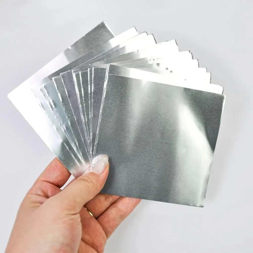 DIY Foil Paper Craft Kit – Gold & Silver Embossing Set Foil Craft Kit Richie's