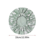 Waterproof Satin-Lined Reusable Shower Cap | Floral Bonnet Shower Cap Richie's
