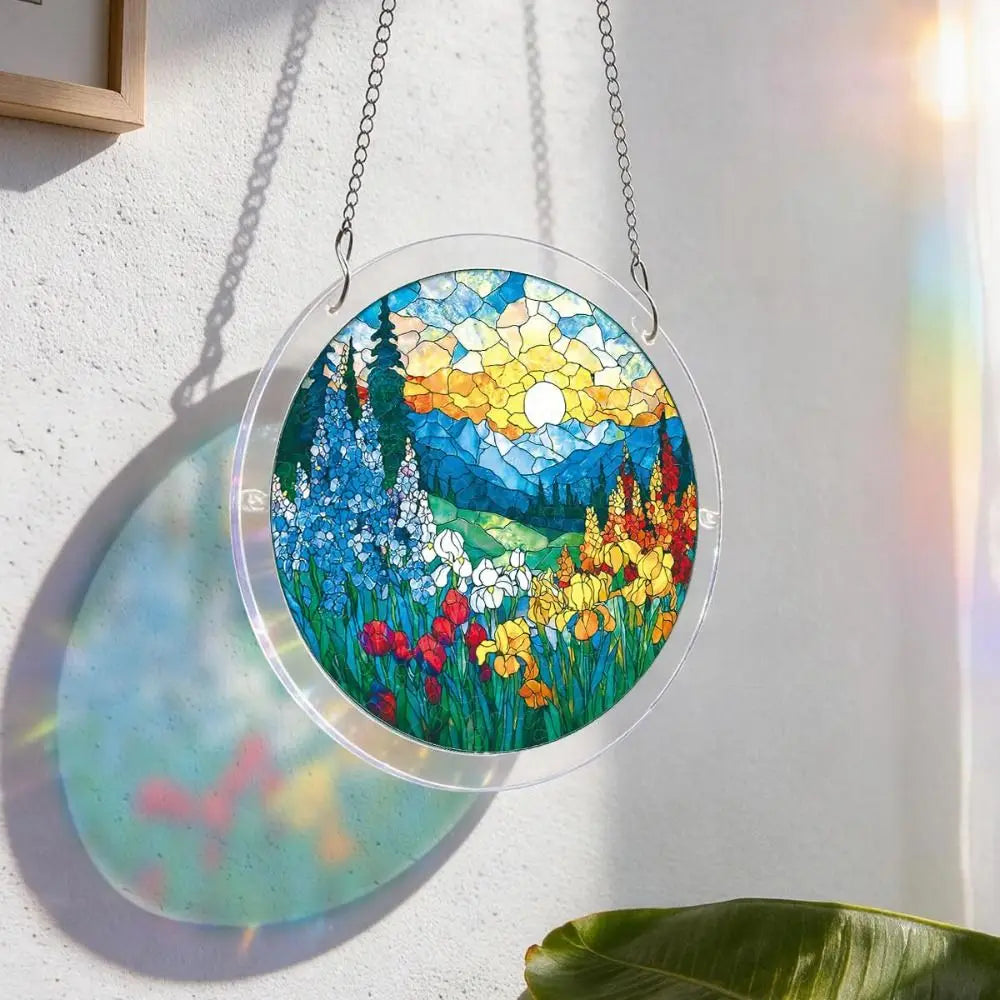 83-Piece Acrylic Puzzle Suncatcher – UV Printed Window Hanging Suncatcher Puzzle Richie's