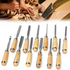 12-Piece Wood Carving Chisel Set – Professional Woodworking Gouges Wood Carving Chisel Set Richie's