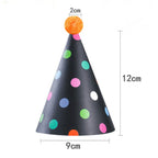 11Pcs Kids Birthday Crown & Party Paper Hats – Photo Prop Set Party Hat Set Richie's