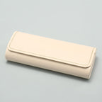 PU Leather Glasses Case – Portable Sunglasses Storage Box Eyeglasses Case Richie's White