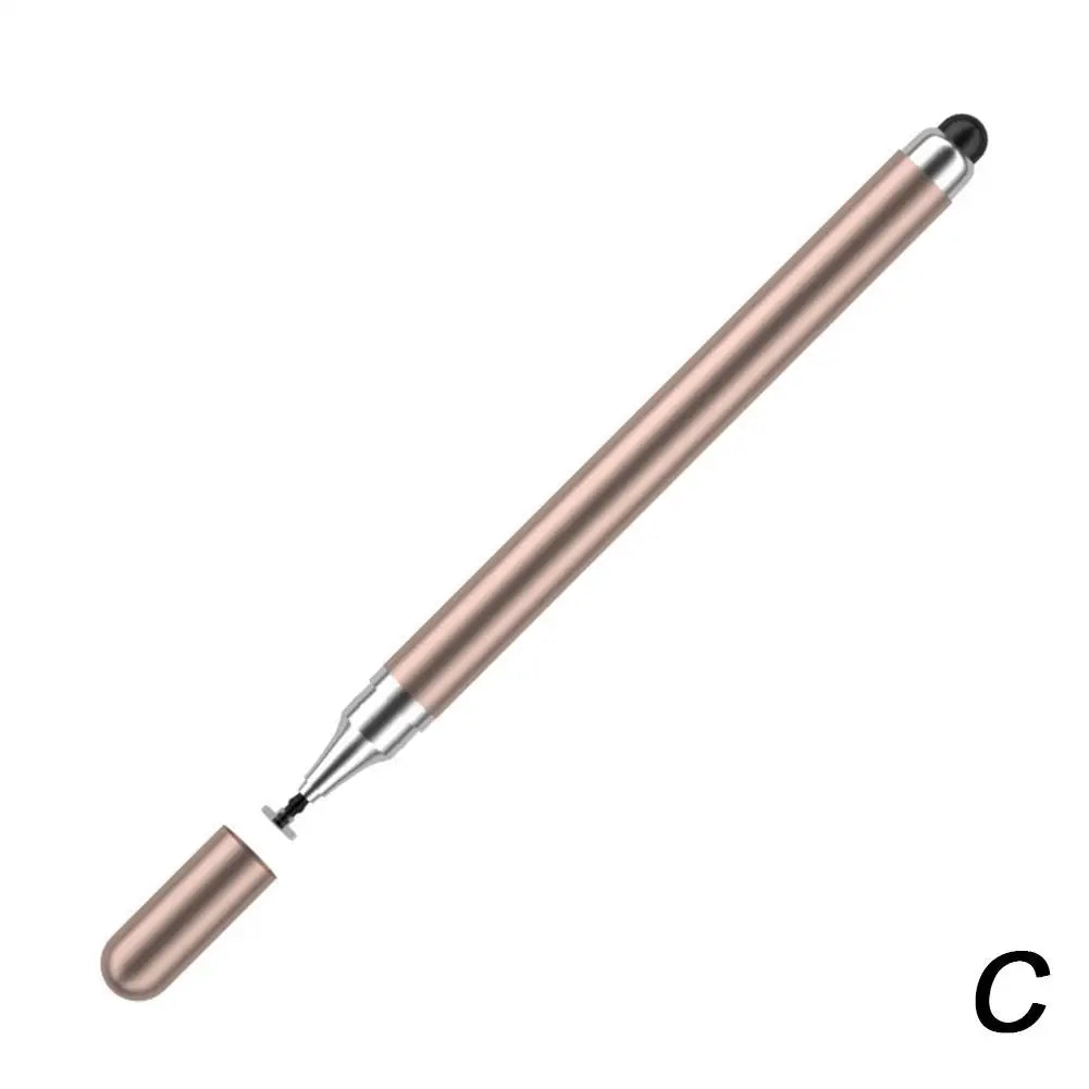 Universal 2-in-1 Stylus Pen for iPad iPhone & Android Tablets Touchscreen Stylus Pen Richie's Gold