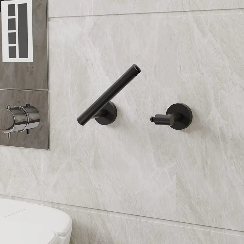 Stainless Steel Gold Wall Mount Toilet Paper Holder Toilet Paper Holder Richie's