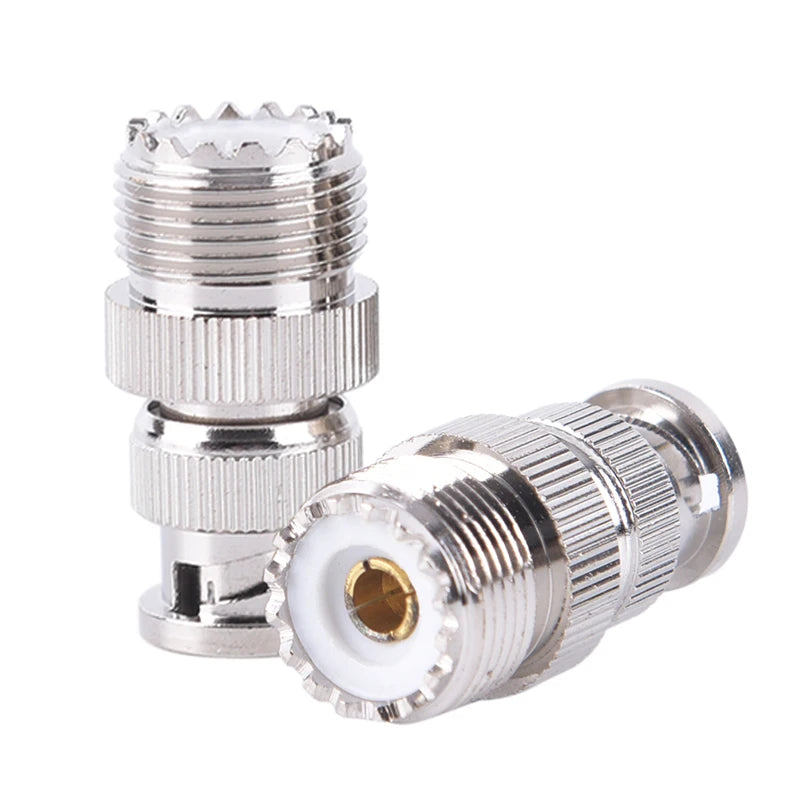 BNC Male to UHF Female SO239 PL-259 RF Coaxial Adapter RF Coaxial Adapter Richie's