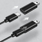 Mini USB to USB-C Adapter 5-Pin Data Transfer Connector USB Adapter Richie's