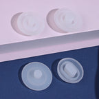 2-Pack Silicone Plug Lid Seals for Travel Mugs & Tumblers Bottle Lid Seals Richie's
