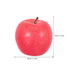 Realistic Red Artificial Apple Foam Prop & Home Decor Ornament Artificial Fruit Decor Richie's Pink other