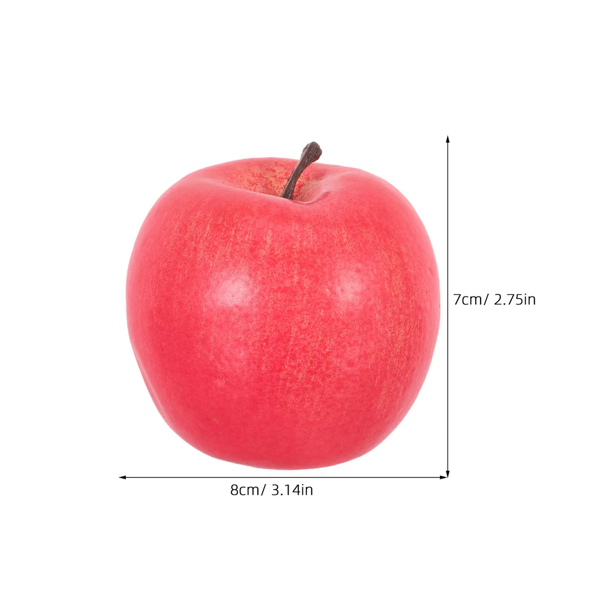 Realistic Red Artificial Apple Foam Prop & Home Decor Ornament Artificial Fruit Decor Richie's Pink other
