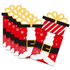 10 Pcs Santa Christmas Gift Exchange Cards & Cash Holders Christmas Gift Cards Richie's
