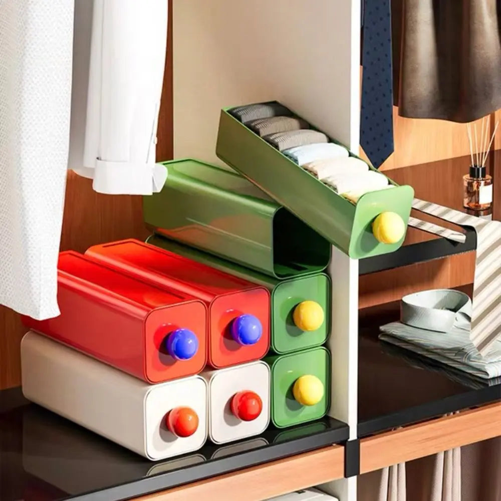 Stackable Desk Storage Box – Space-Saving Stationery Organizer Desk Storage Organizer Richie's