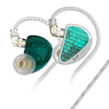 KZ AS16 Pro 16-Driver Balanced Armature IEM HiFi Earphone Balanced Armature IEM Richie's AS16Pro Cyan No MIC