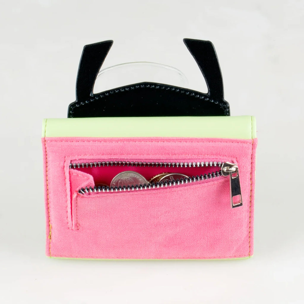 Tri-Fold Velvet 3D Wallet – Card Holder, Coin Purse & ID Window Tri-Fold Wallet Richie's