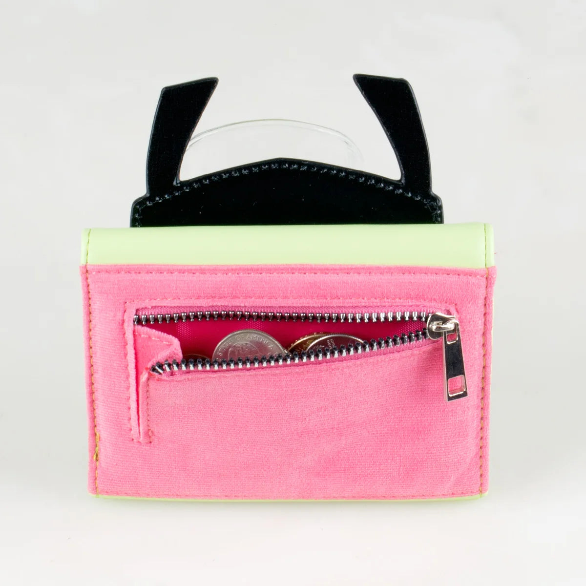 Tri-Fold Velvet 3D Wallet – Card Holder, Coin Purse & ID Window Tri-Fold Wallet Richie's