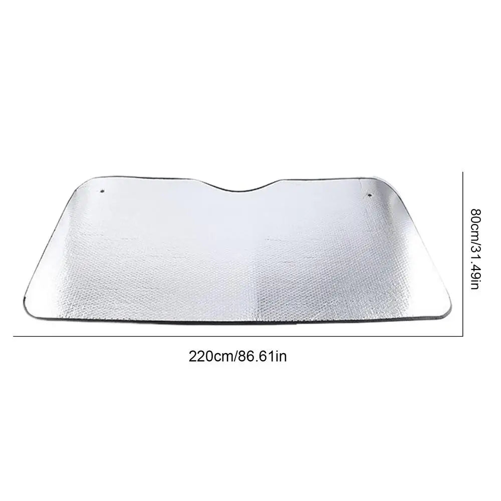 Truck Windshield Sun Shade – UV & Heat Blocking Sunshade Windshield Sun Shade Richie's 220x80cm