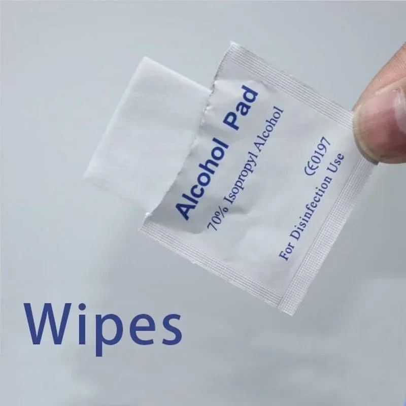 100pcs 75% Alcohol Prep Pads – Isopropyl Swabs for Phone Cleaning Alcohol Prep Pads Richie's