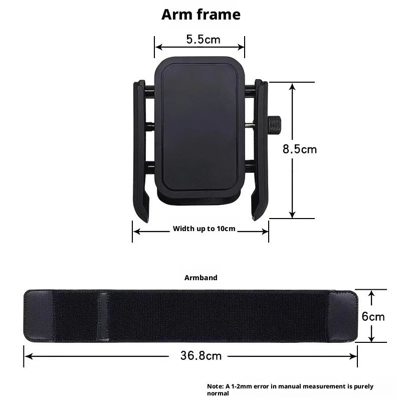 360° Rotatable Wrist Phone Holder for Running & Cycling Wrist Phone Holder Richie's Armband Style