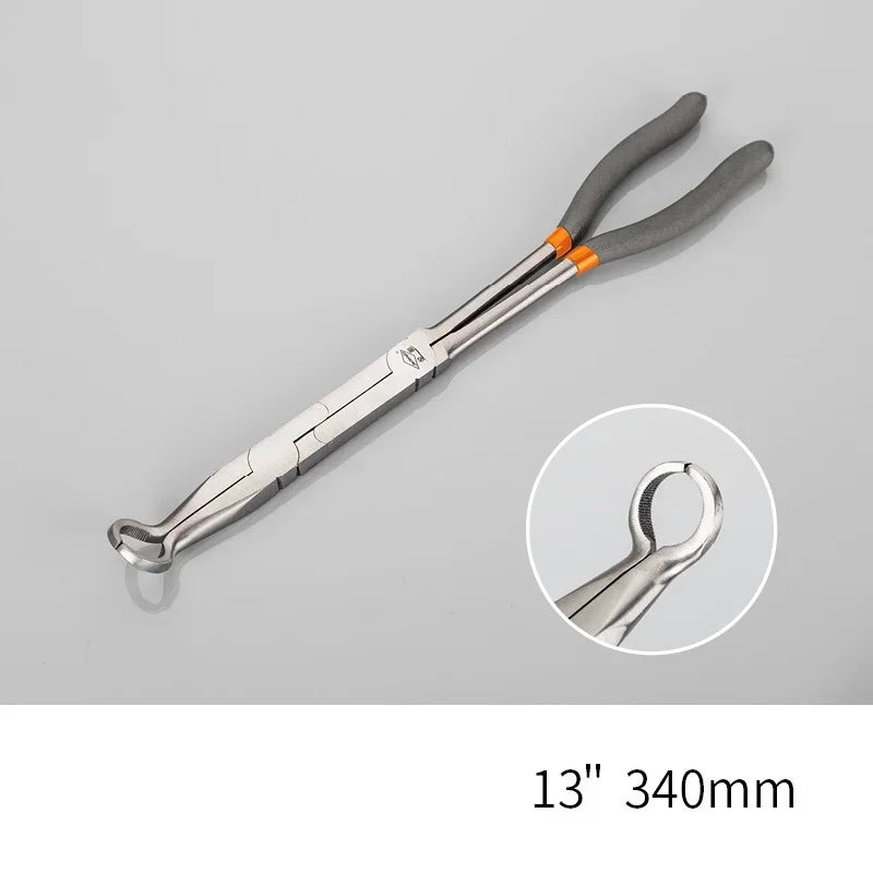 13" Long Nose Pliers 45° 90° Carbon Steel – TOTNEND Long Nose Pliers Richie's F