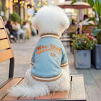 Denim Dog & Cat Baseball Shirt – Breathable Sports Vest Pet Apparel Richie's