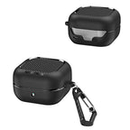 Shockproof Silicone Case Samsung Galaxy Buds 4 Pro + Keychain Earbuds Protective Case Richie's Black
