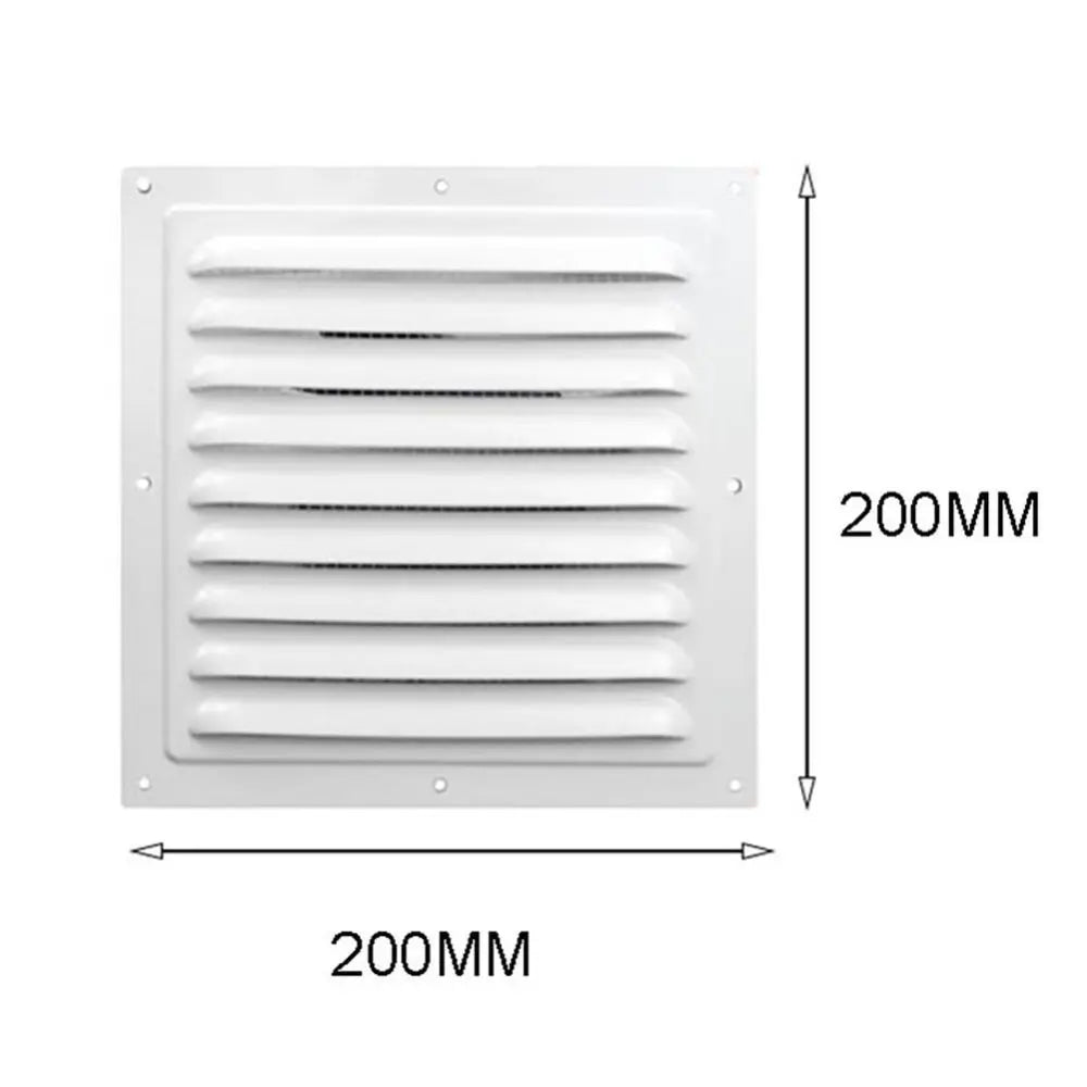 Aluminum Alloy Air Vent Grille Cover 150–300mm | Metal Screen Vent Grille Cover Richie's