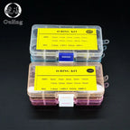 FKM O-Ring Kit 100pcs Fluorine Rubber Gasket Seal Assortment O-Ring Seal Kit Richie's