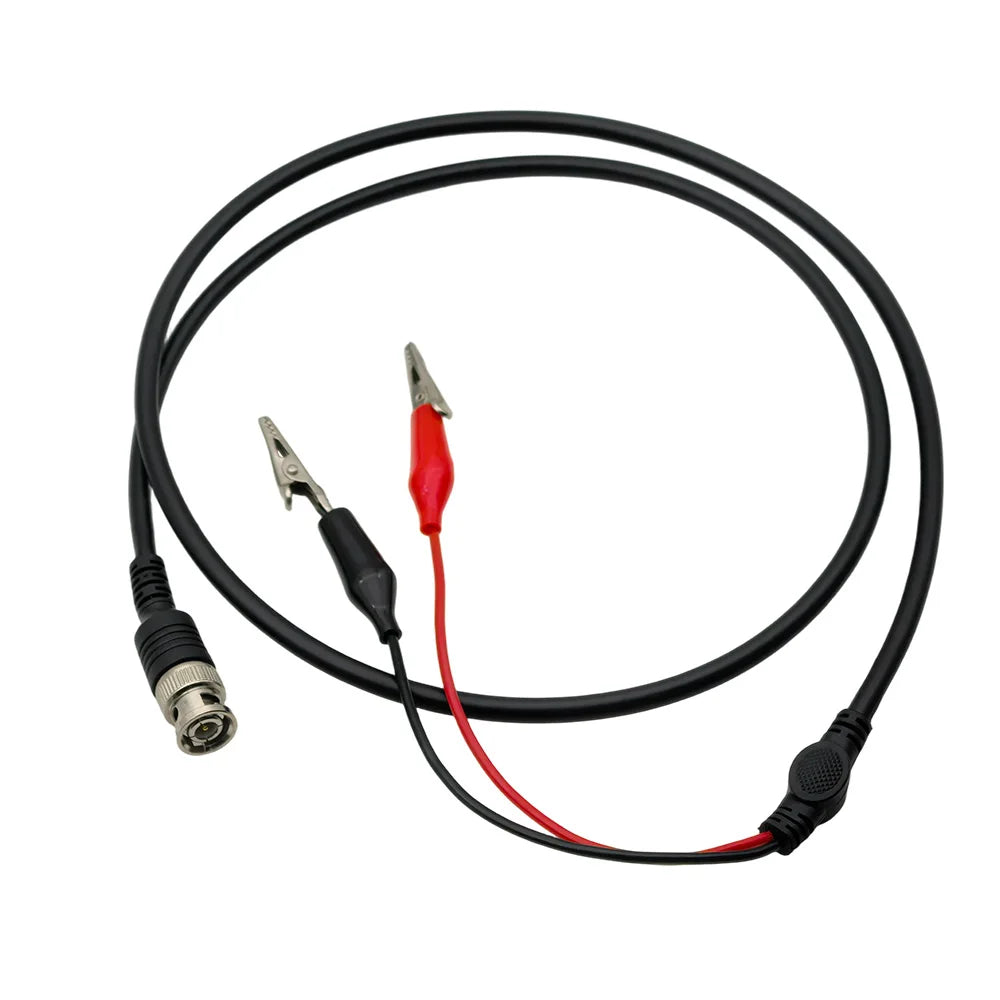 BNC Q9 Male to Alligator Clips Test Lead Cable ~1M Test Lead Cable Richie's