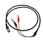 BNC Q9 Male to Alligator Clips Test Lead Cable ~1M Test Lead Cable Richie's
