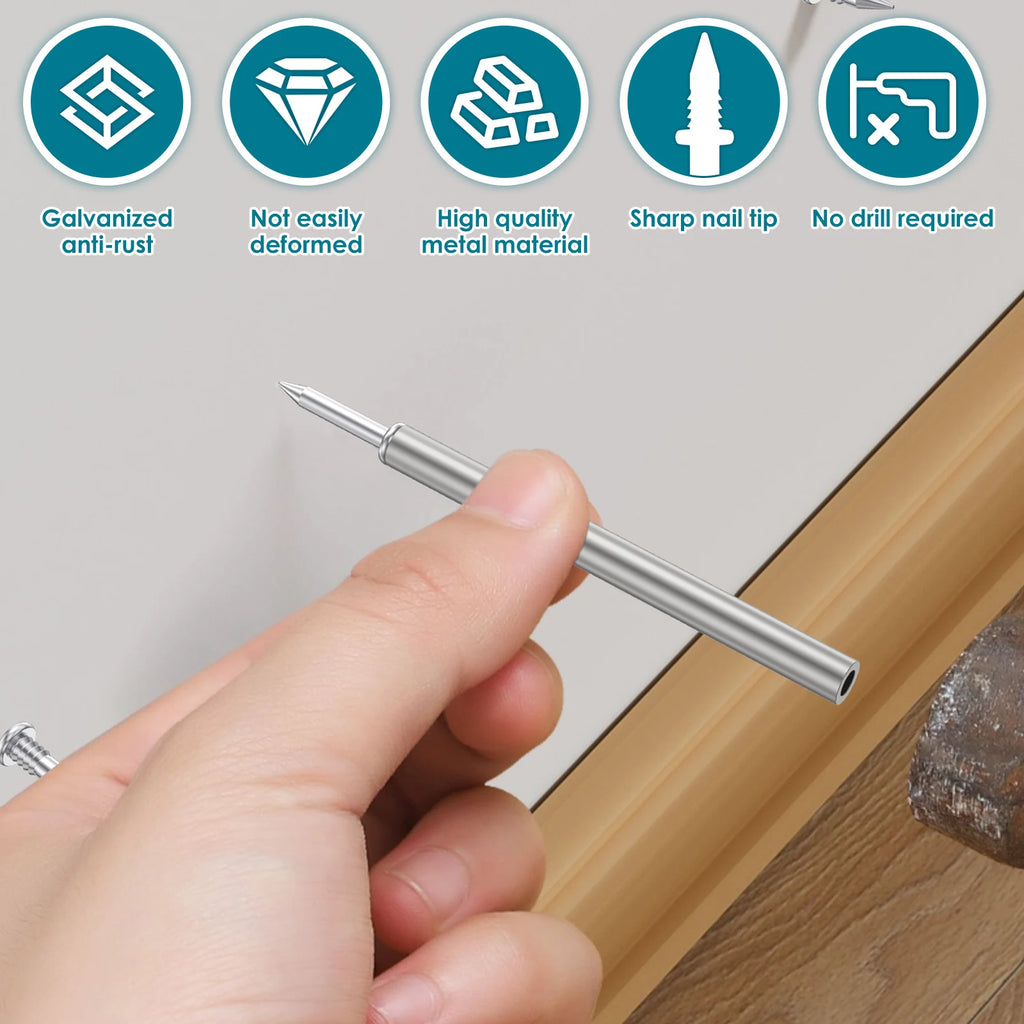 Double-Head Seamless Skirting Nails – Rust-Proof Metal Fixator Skirting Finishing Nails Richie's