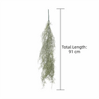 Artificial Hanging Grass Plant 91cm – Faux Green Wall Décor Artificial Hanging Plant Richie's