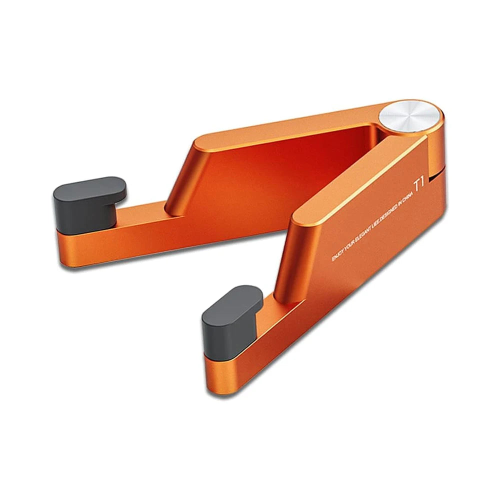 Foldable Phone Stand – Portable Desktop Holder for Smartphones Phone Stand Richie's Orange