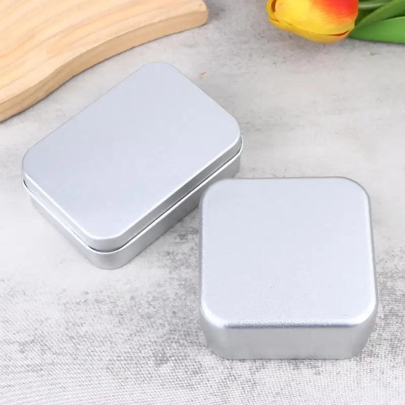 Square Aluminum Soap Box with Lid – Travel Soap Dish Travel Soap Dish Richie's