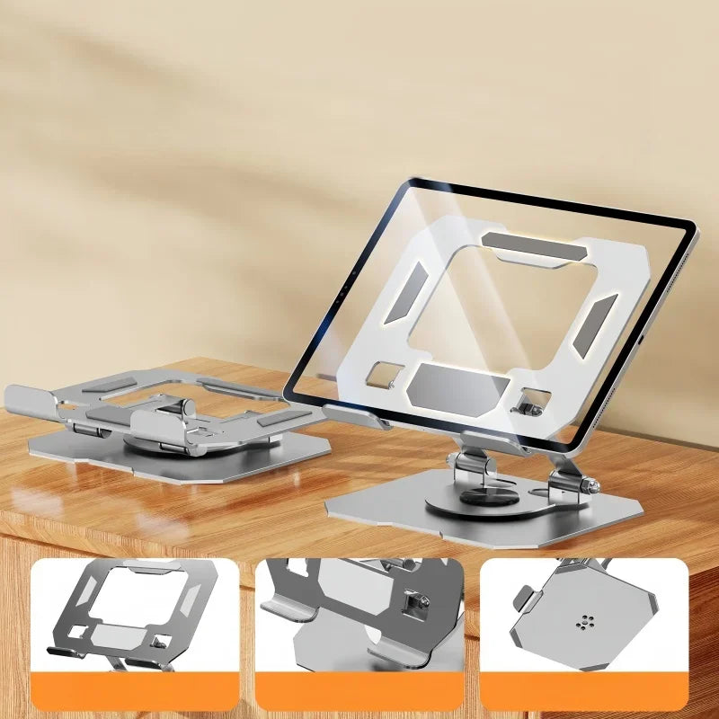 FUCHU 360° Foldable All-Metal Tablet & Phone Desktop Stand Tablet Phone Stand Richie's